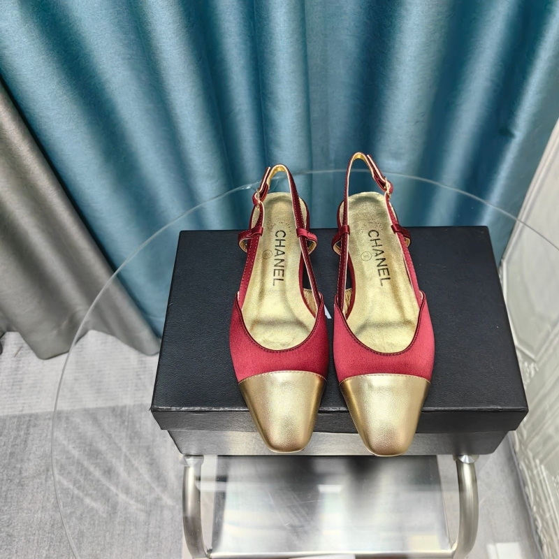 Ch*el flat shoes
